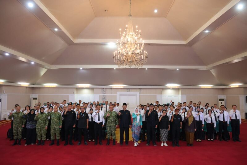 Pemkab Bogor Tunjukkan Inovasi Layanan Publik kepada Peserta PKP PNS Mabes TNI.