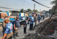 Pemkab Bogor Tingkatkan Kapasitas Aliran Sungai, Normalisasi Kali Angke I Terus Berjalan.