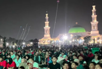 Nobar Timnas di Alun-alun Bogor Pererat Silaturahmi dan Gerakkan Ekonomi Warga.
