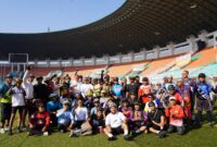 Rudy Susmanto: Kolaborasi Bisa Dibangun Sambil Berolahraga.