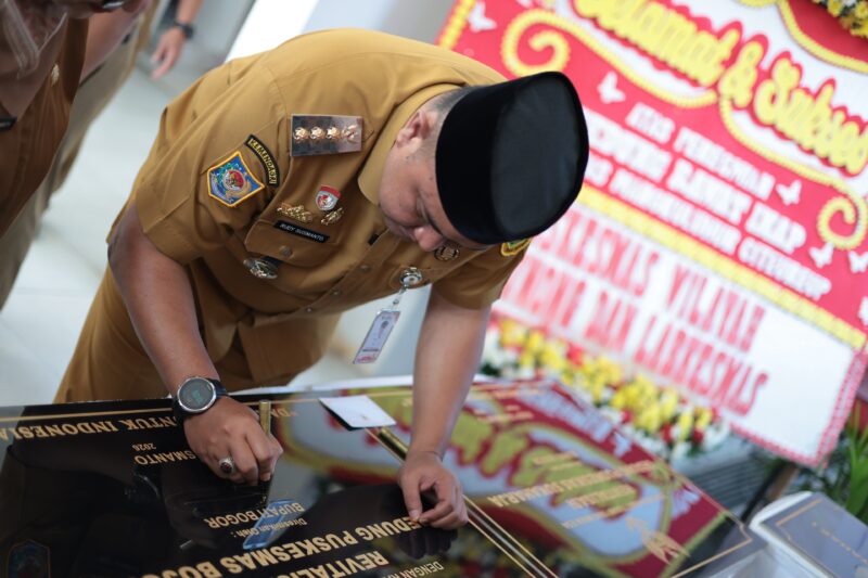Puskesmas Mangkuluhur Citeureup Diresmikan, Wujud Sinergi Pemerintah dan Dunia Usaha untuk Masyarakat.