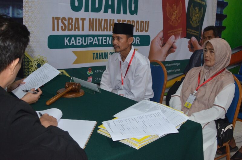 Tak Perlu Bolak-balik ke Cibinong, Warga Ciseeng Apresiasi Sidang Isbat Nikah Terpadu.